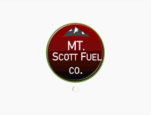 Tablet Screenshot of mtscottfuel.com